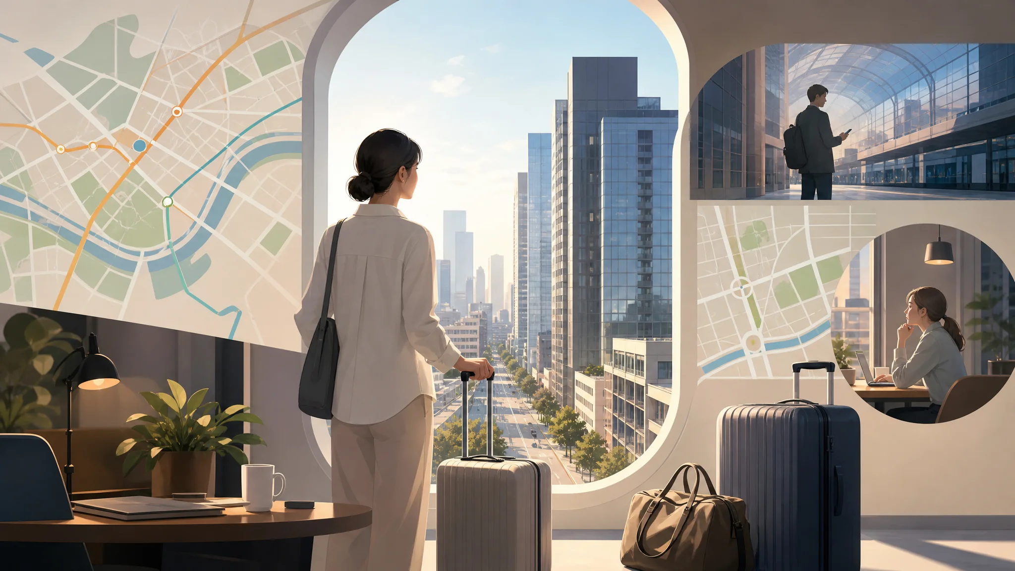 Travelodge Gangnam Yeoksam 개장: 강남(역삼)에서 묵어야 할 사람은 누구인가 — AI로 제작한 설명용 편집 이미지